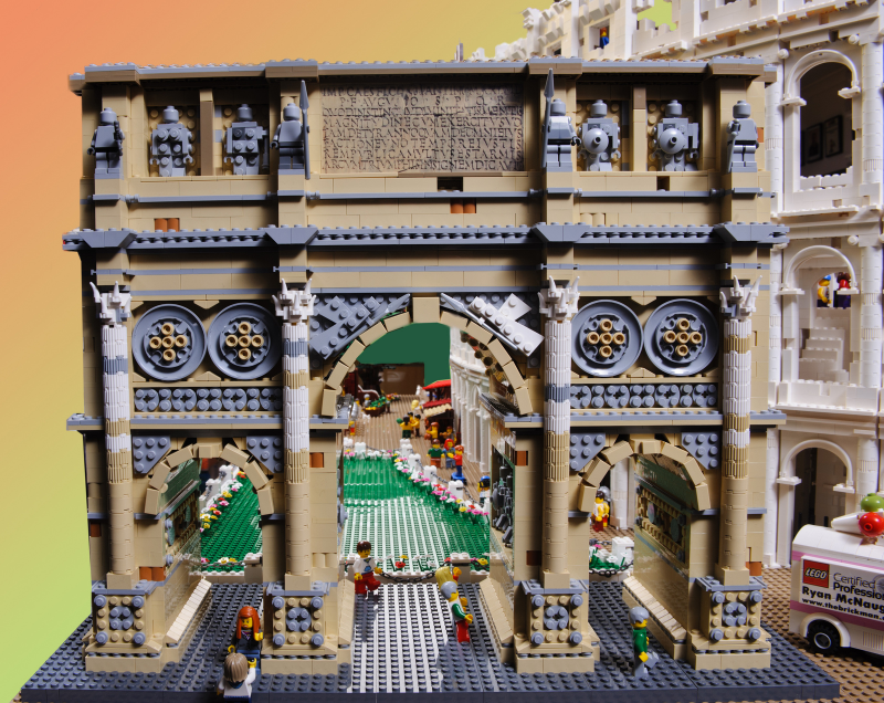 Illustration for article titled Massive 200,000-Piece Roman Colosseum Is the Most Impressive Lego Architecture Model I've Ever Seen